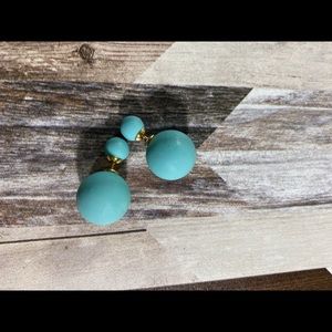 Blue Bulb Studs
